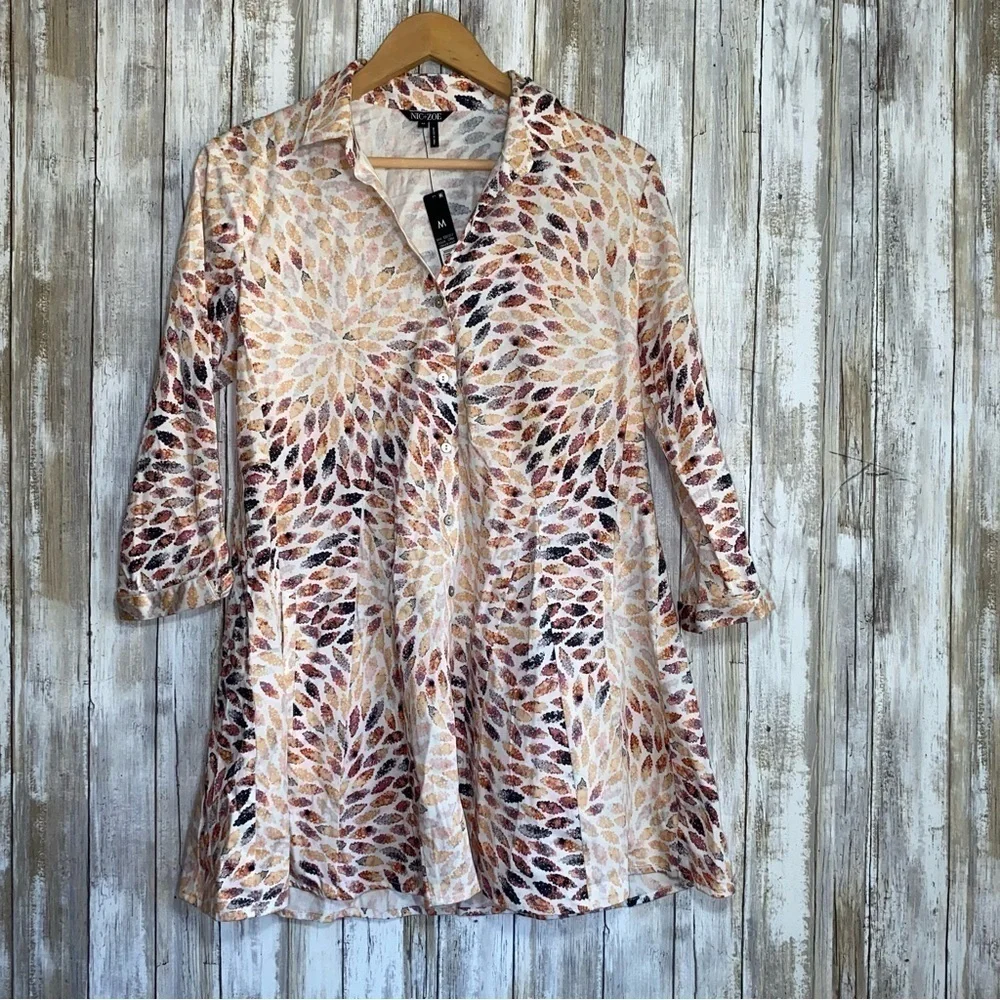 NWT Nic+Zoe Morning Burst Shirt Jacket $168 - Picture 2 of 5